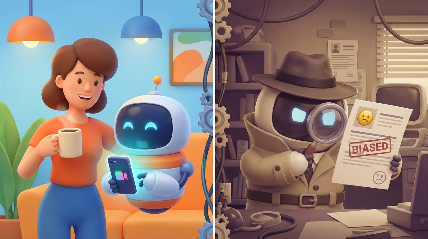 커피 내리는 동안 릴스 뚝딱! 근데 이 녀석, 편견도 뚝딱?