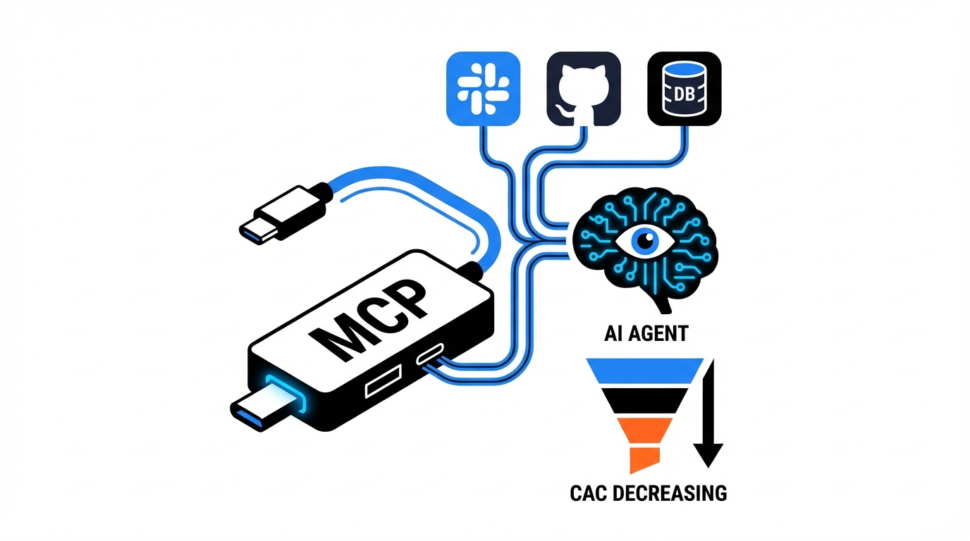 MCP로 CAC 낮추기: ‘연동 난이도’가 떨어지면 채널이 열린다