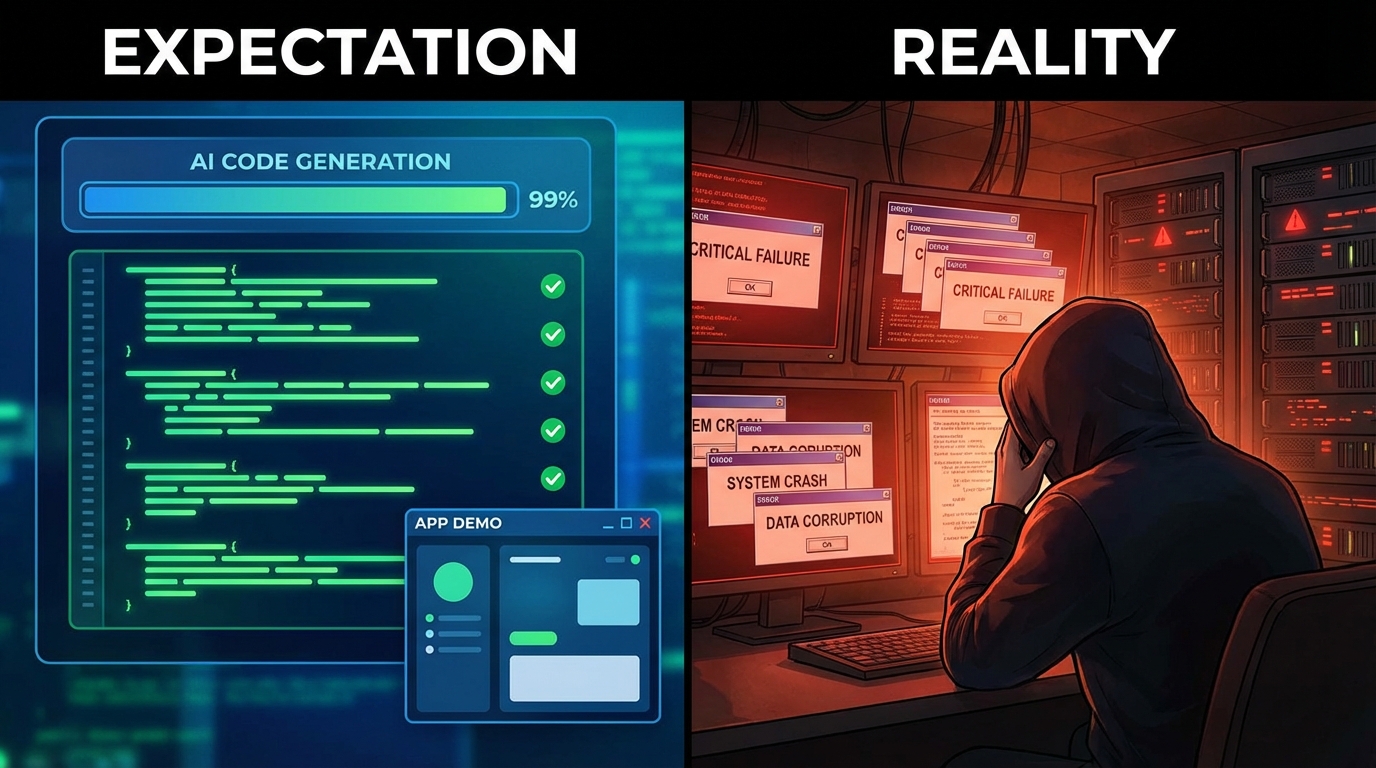 AI가 빨리 짠 코드가 오래 못 버티는 이유