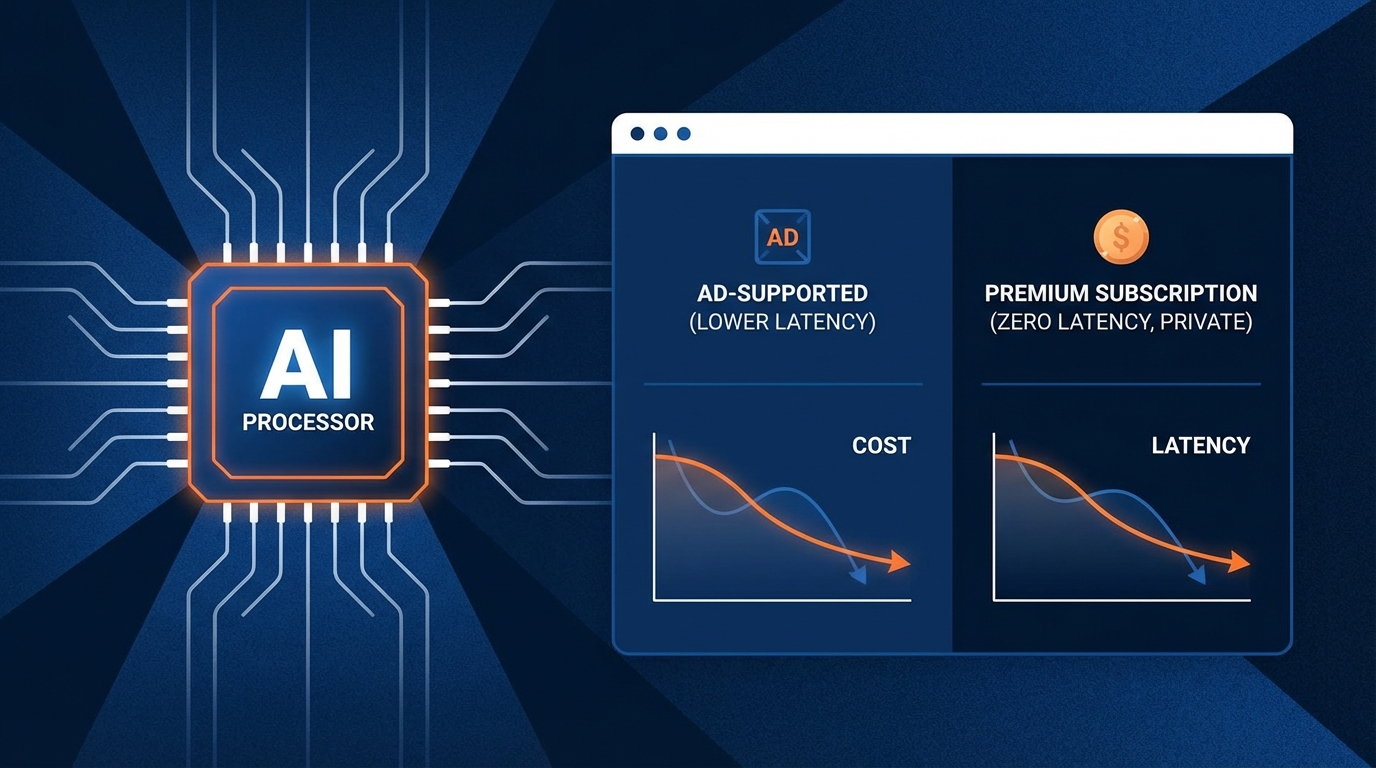 경량 LLM이 여는 ‘광고형 AI’: 무료 퍼널을 다시 설계할 타이밍