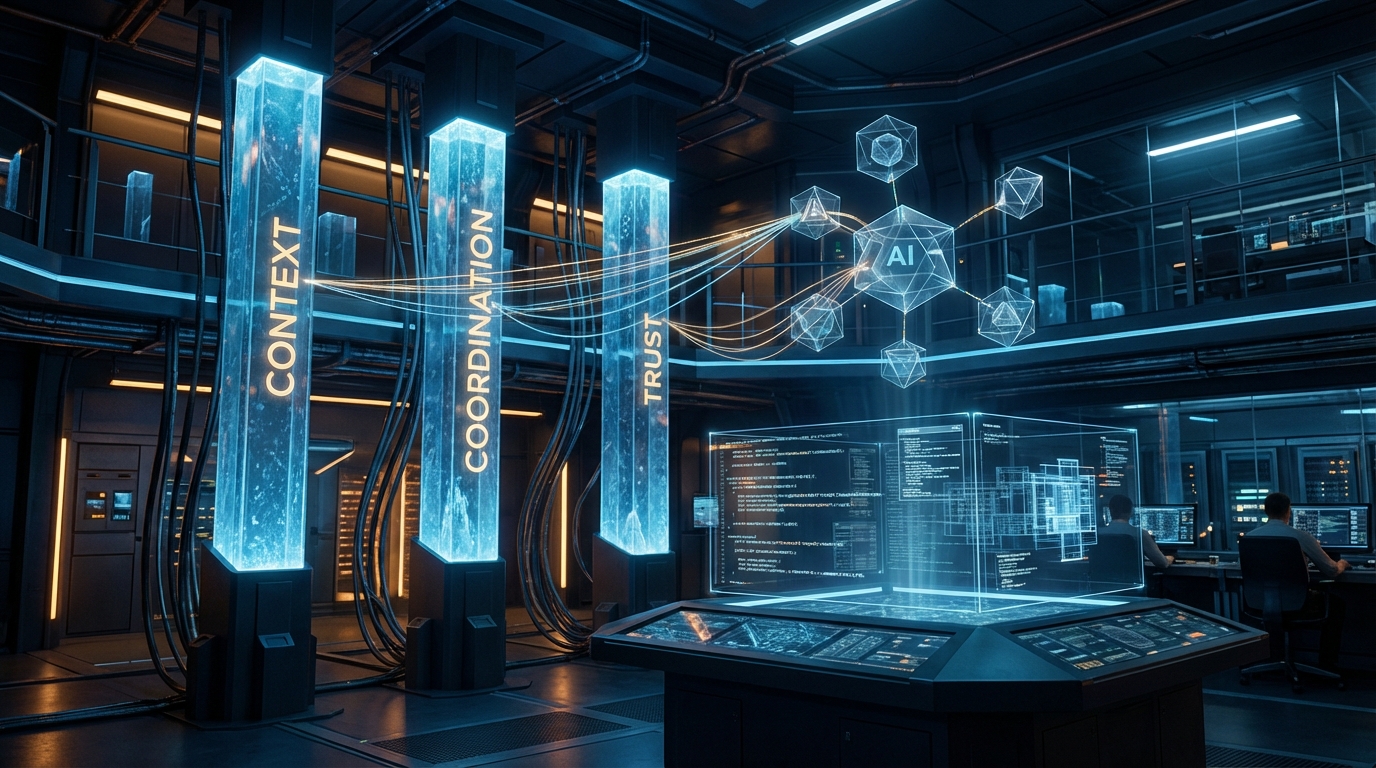 AI 코딩 에이전트 팀 배치, 컨텍스트·조율·신뢰 3축 설계법