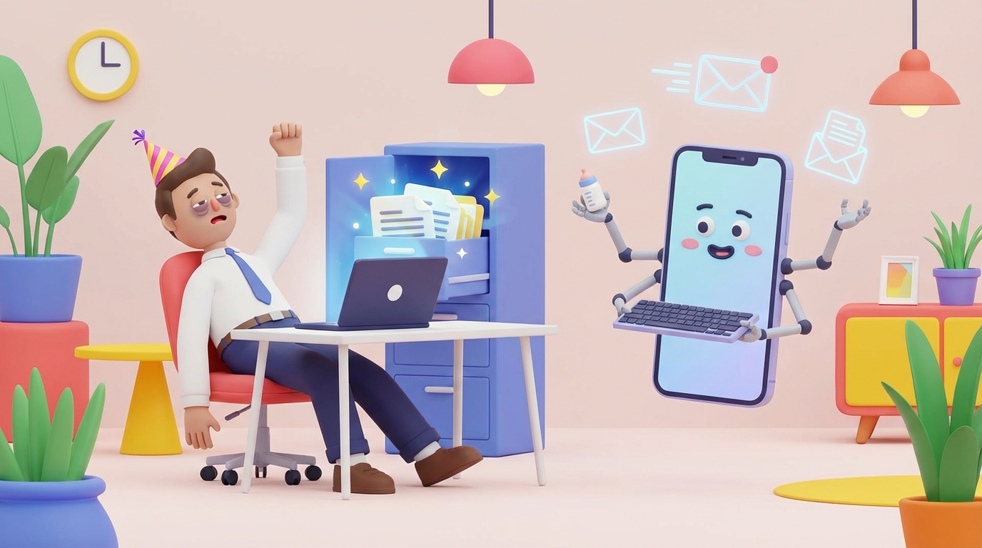 챗GPT 채팅방 뒤지기 끝! 칼퇴 부르는 파일함과 똑똑해진 시리 활용법