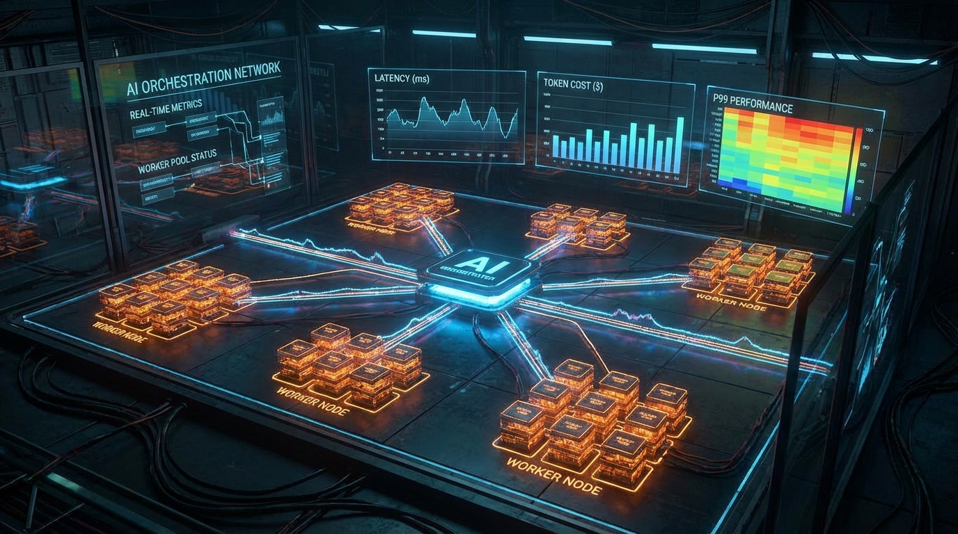 멀티 에이전트 오케스트레이션의 정량적 평가: 비대칭 모델 라우팅과 컨텍스트 분할을 통한 70% 비용 최적화