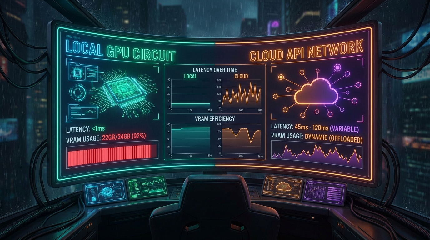 감(Gut Feeling)에 의존한 LLM 도입의 종말: 로컬 VRAM과 API 지연 시간의 정량적 트레이드오프 분석