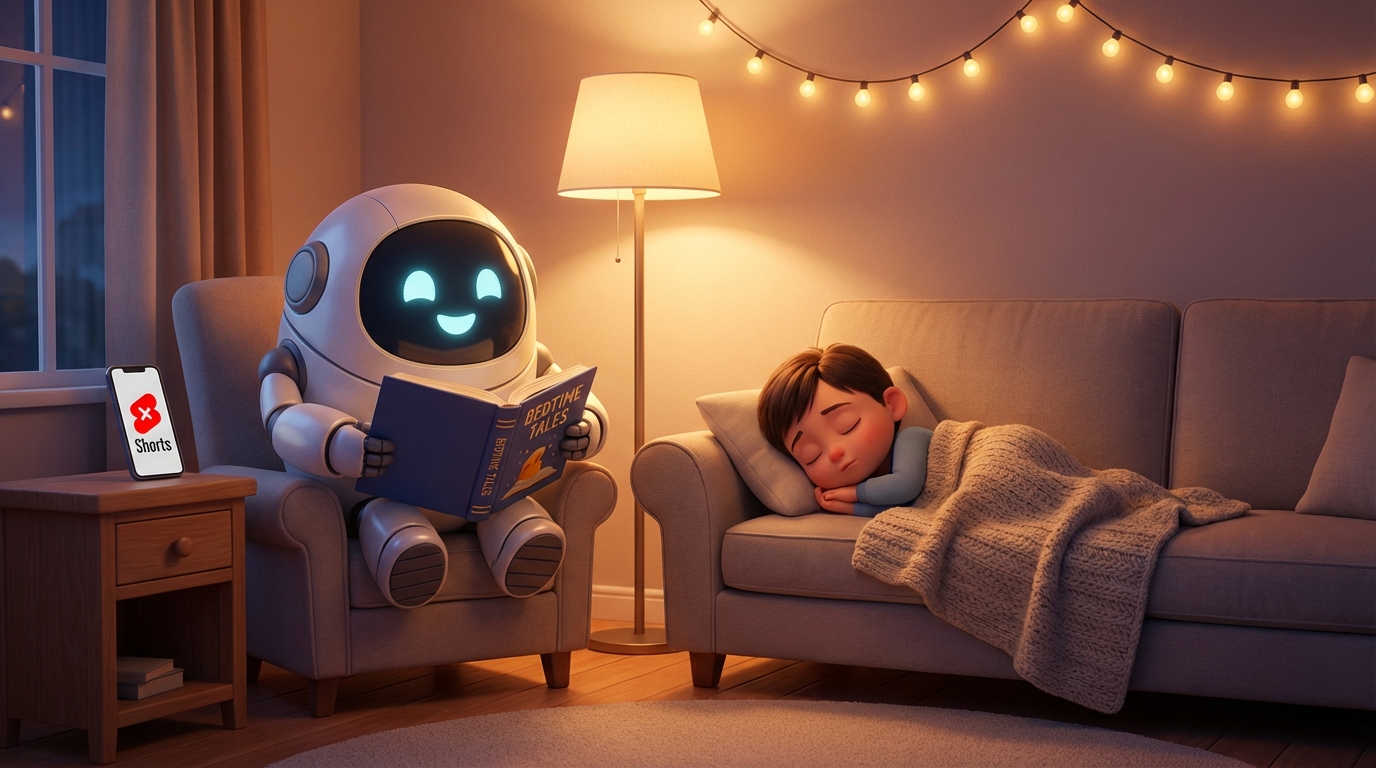 육아 퇴근 30분 앞당기는 마법! '3초 목소리 복제'와 '쇼츠 차단기' 실전 썰