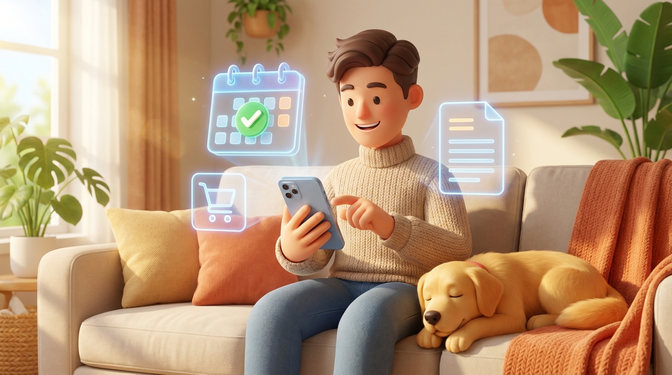 앱 깔 용량도 없는 내 폰, 알아서 눈치 챙기는 '기본 탑재 AI' 비서 썰