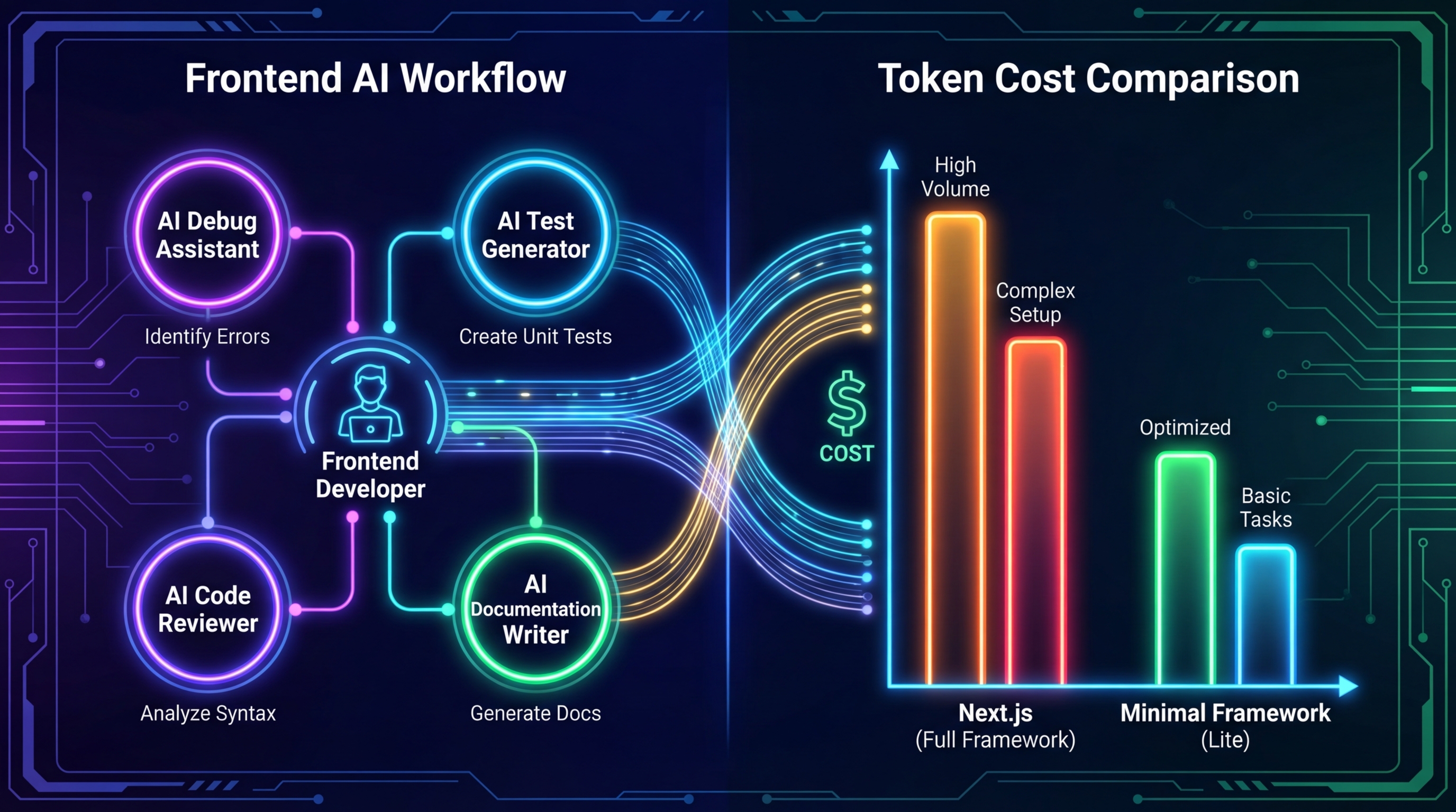 프레임워크가 AI 비용을 결정한다: 역할 설계와 토큰 효율의 교차점