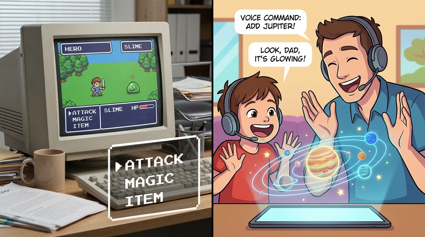 일은 RPG처럼 레벨업, 주말엔 말 한마디로 가상 놀이터 뚝딱