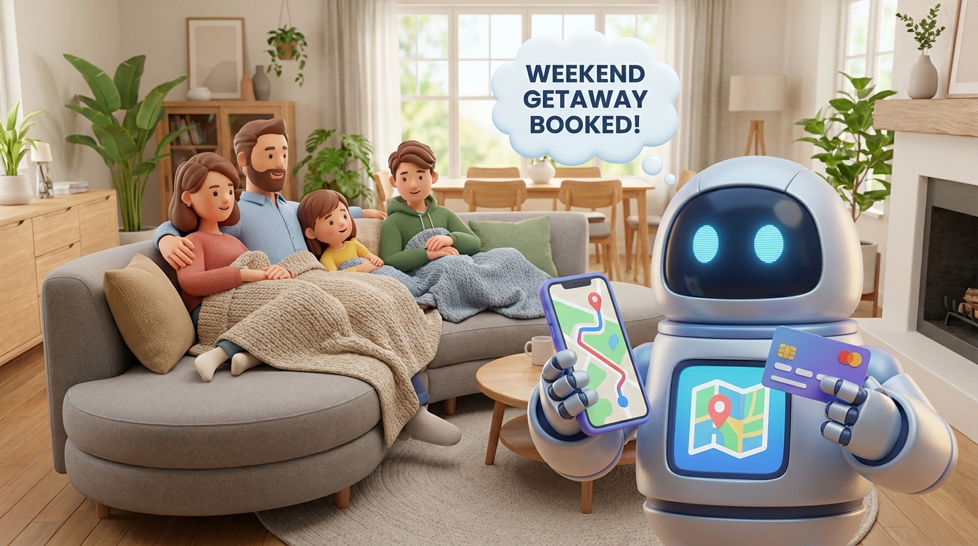 주말 나들이 동선 짜기 지옥 탈출! '링크 지도'와 '자율 결제 비서'로 주말 칼퇴하는 법