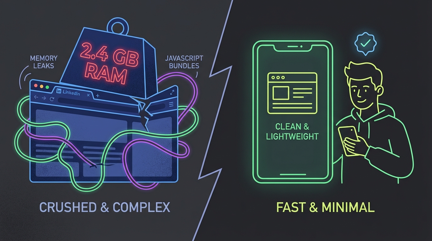 웹은 왜 이렇게 무거워졌나: 프론트엔드 복잡도의 역설