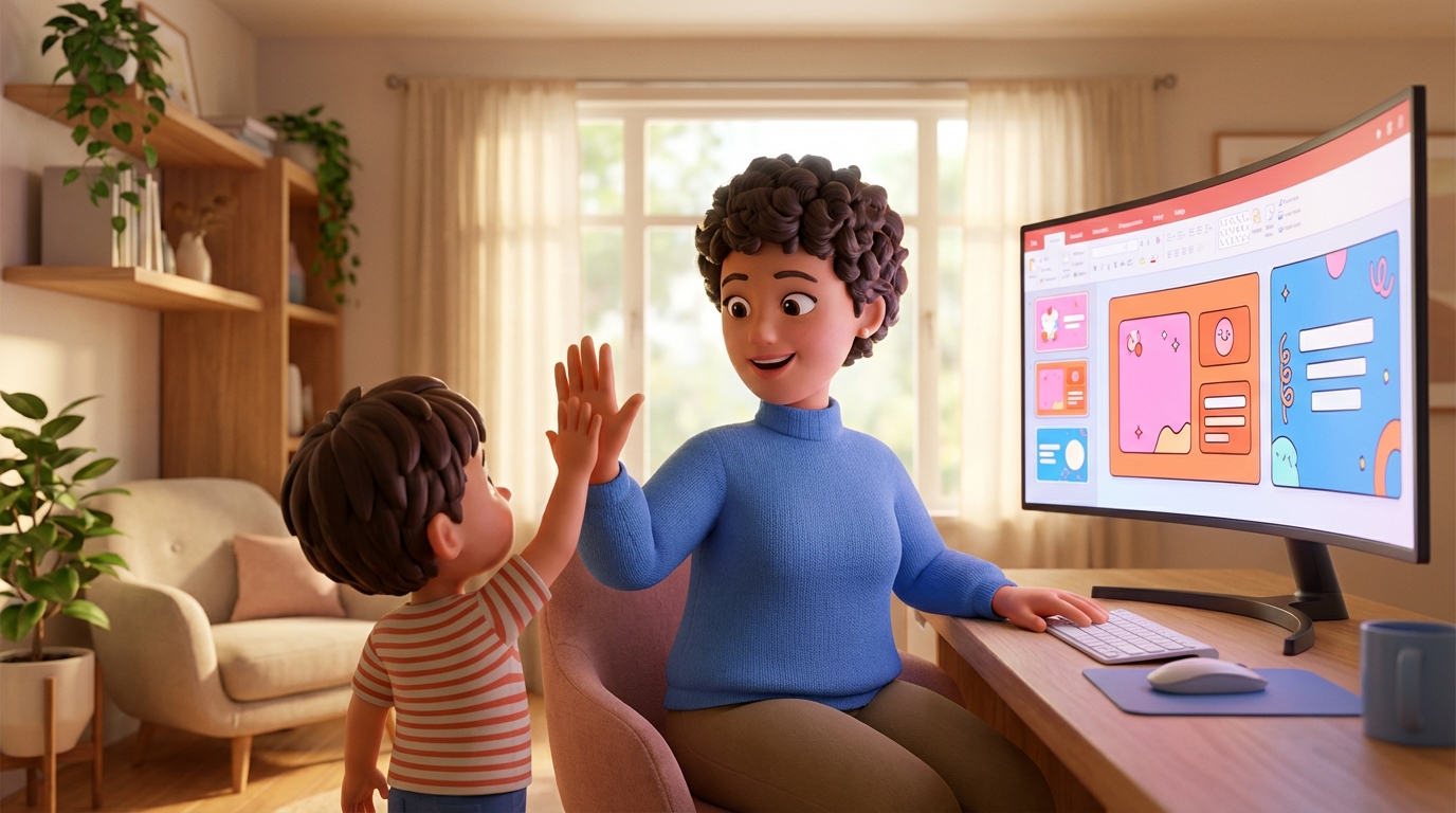 PPT 복붙 노가다는 끝! '제미나이+캔바'로 10분 만에 칼퇴하는 워킹패런트 생존기