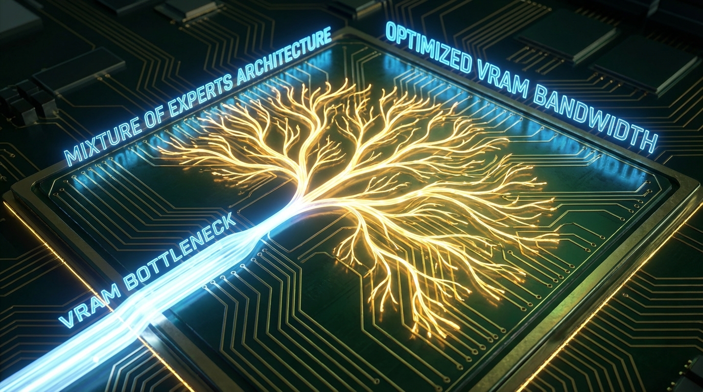 로컬 LLM 추론의 VRAM 병목 해체: 대역폭 격차의 정량적 한계와 MoE 아키텍처의 실증적 초과 성능
