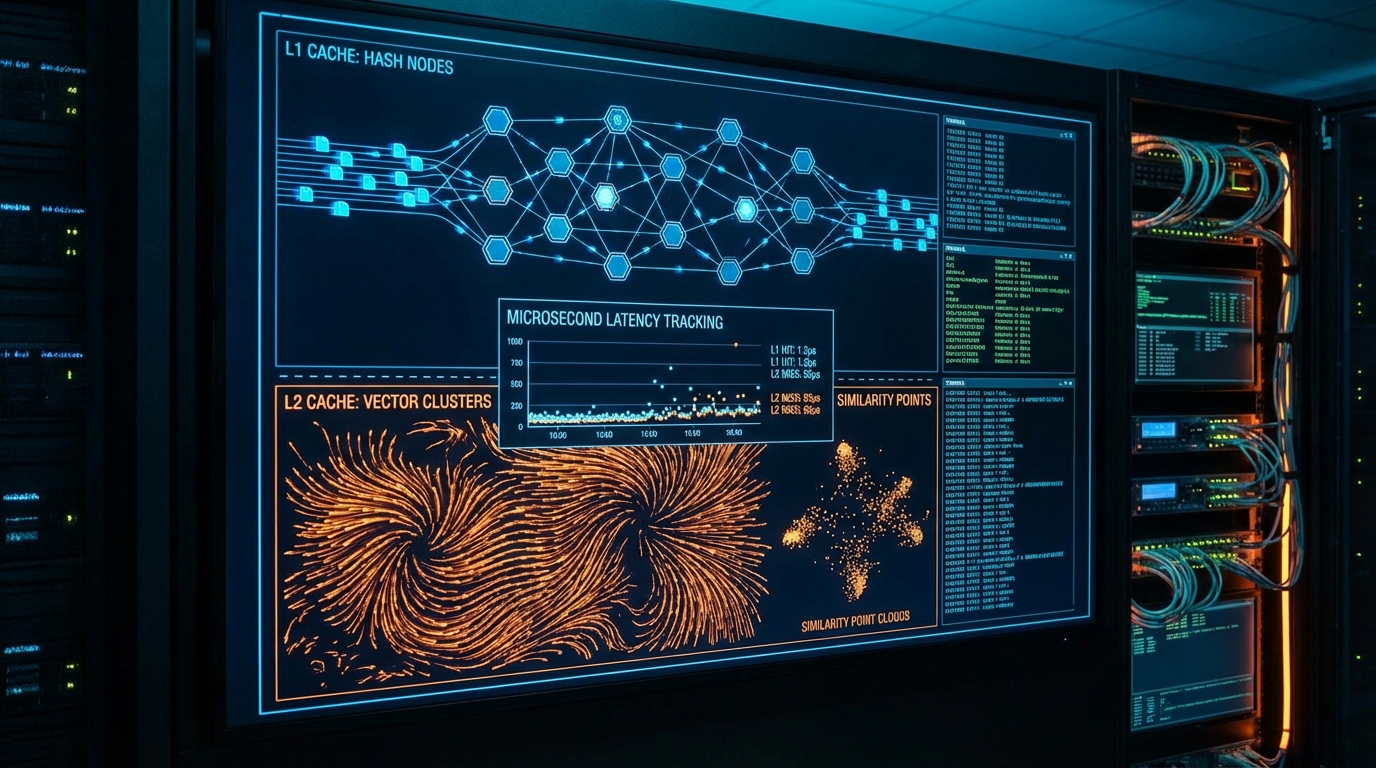 LLM 게이트웨이 시맨틱 캐싱의 정량적 해체: 11µs 레이턴시와 이중 캐시의 경제학